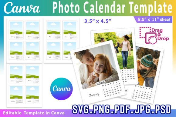 Design Your Year: The 2026 Photo Calendar Canva Template