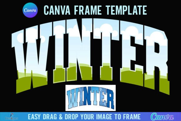 Embrace Cozy Season with This Varsity Canva Frame