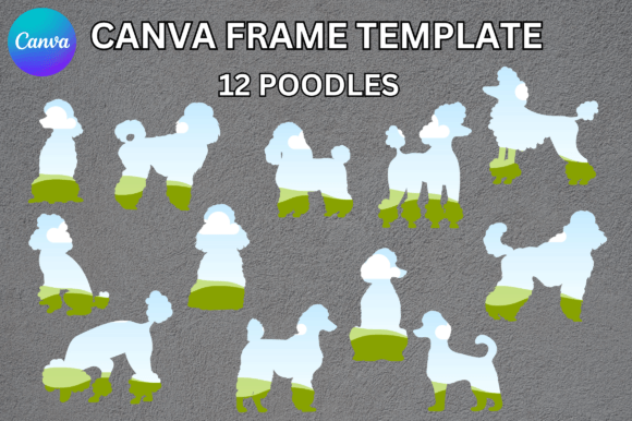 Poodle Canva Frame Template: The Ultimate Guide for Crafters