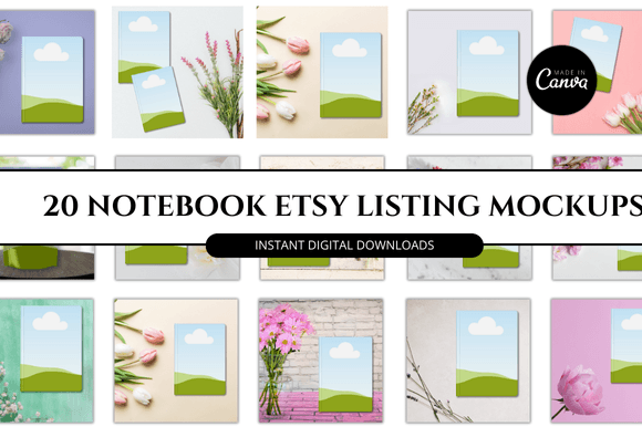 Transform Your Etsy Shop with Canva Mockups